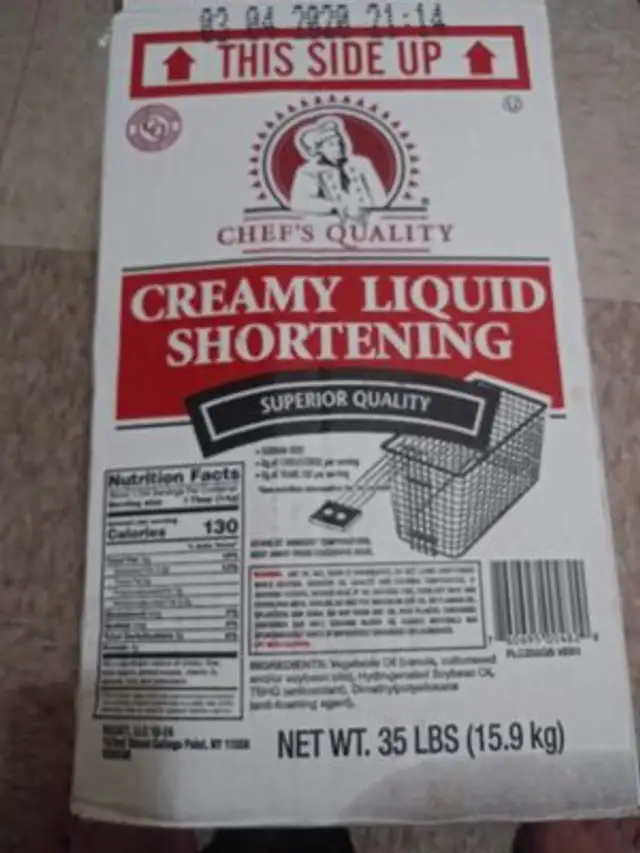 oil ingredients label