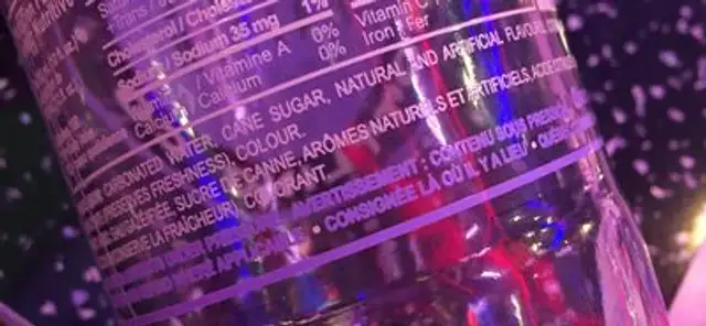 Boylan Grape Raisin ingredients label