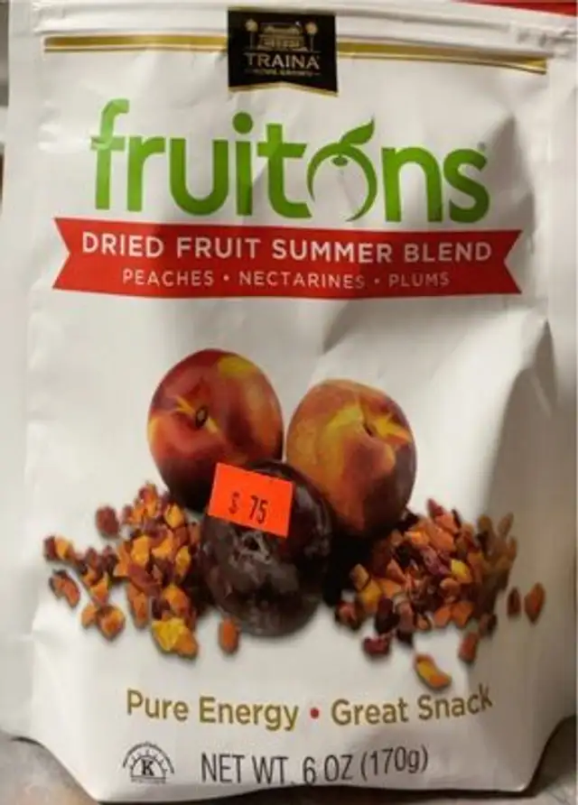 Fruitons dried fruit summer blend