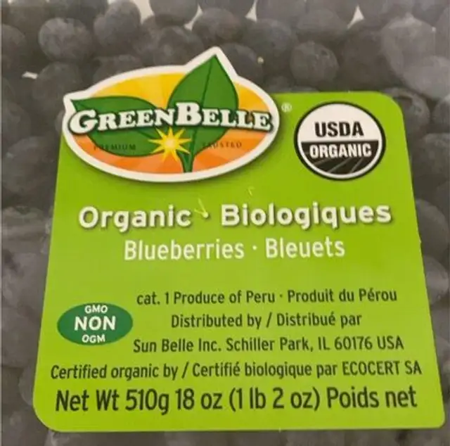 Organic Blueberries