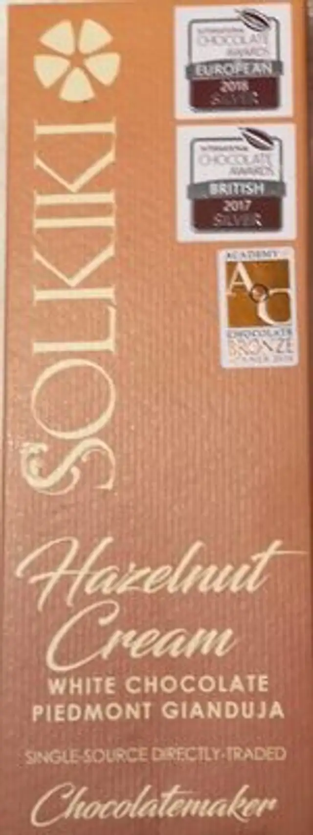Hazelnut cream