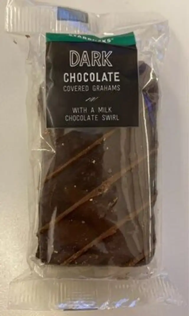 Dark chocolate covered grahams