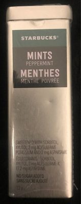 Pastilles menthe poivree front packaging