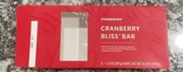 Cranberry Bliss Bar