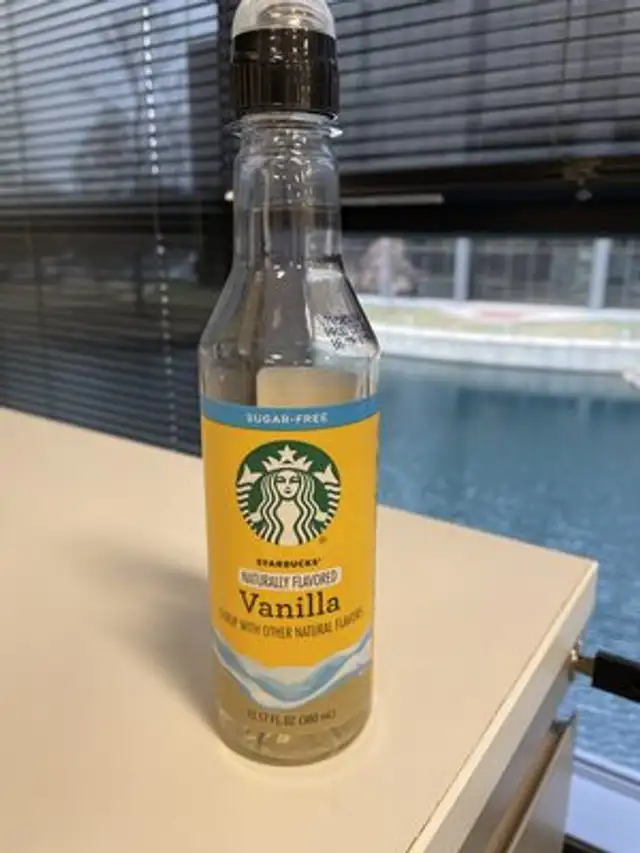 Sugar-free vanilla syrup