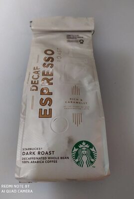 Café descafeinado espresso