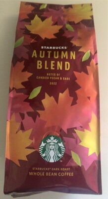 Autumn blend whole bean coffee