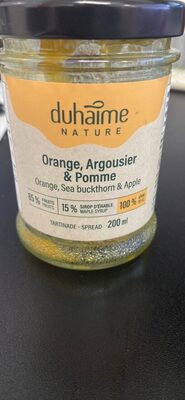 Orange, Argousier & Pomme