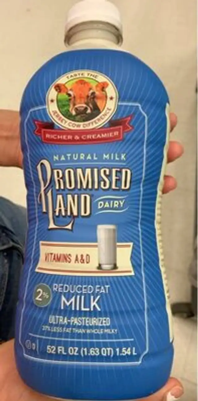 Dairy 2% reduced fat milk