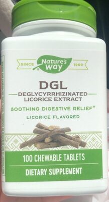 Deglycyrrhizinated Licorice Extract front packaging