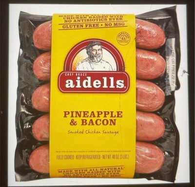 Pineapple & Bacon Smoked Chicken Sausage