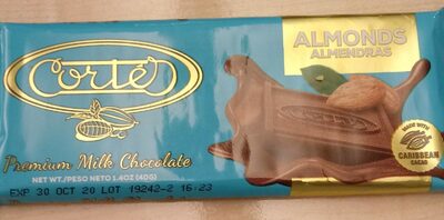 Milk Chocolate Bar With Almonds