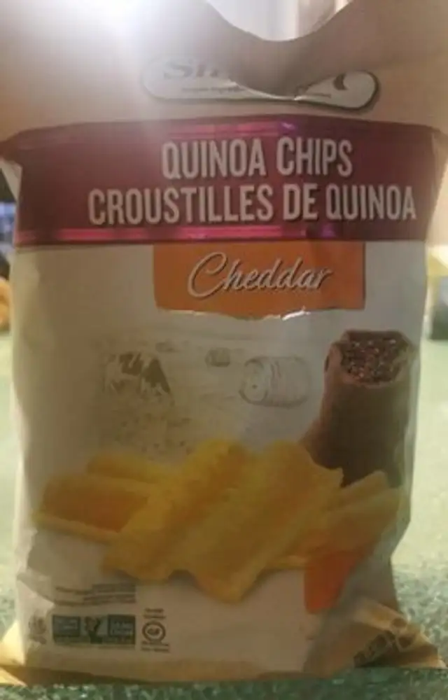 Croustilles de quinoa