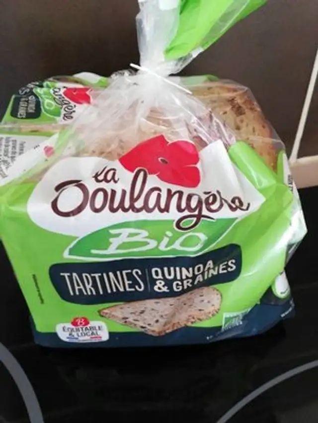 Tartines bio quinoa et graines