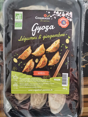 Gyoza légumes & gingembre