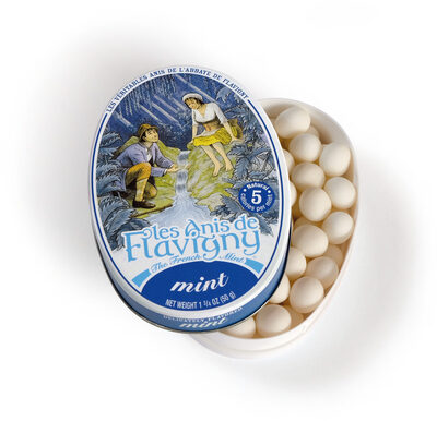 Boite ovale menthe usa