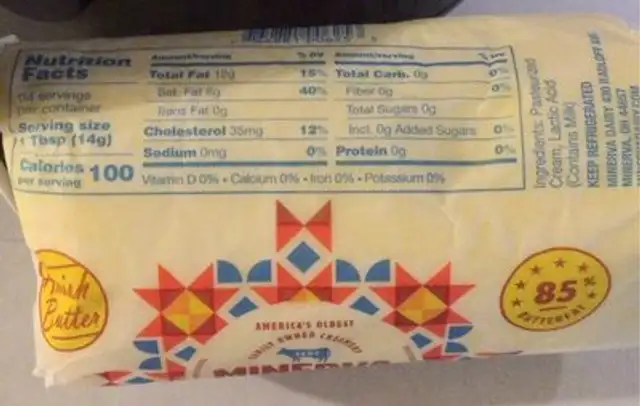 Amish butter