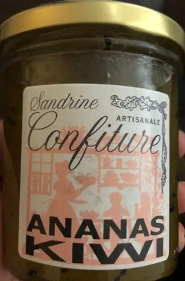 Confiture artisanale Ananas Kiwi