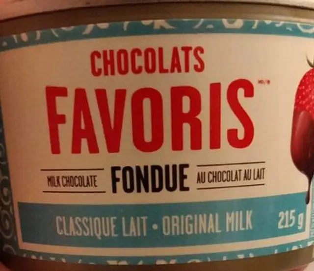 Chocolat à Fondu (chocolat Au Lait)