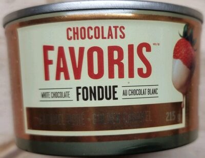 White Chocolate Fondue au Chocolat blanc