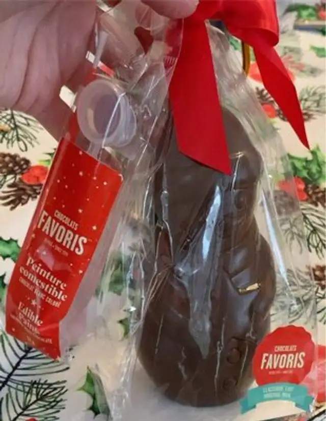Milk Chocolate Snowman & Paint Kit