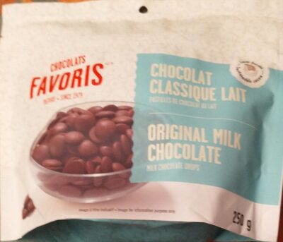 Chocolat classique lait (pastilles)