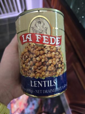 Lentils front packaging