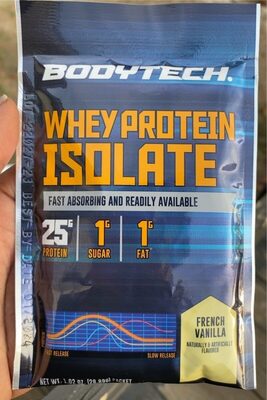 Whey protein isolate french vanilla