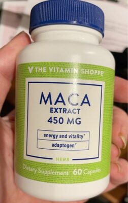Maca Extract front packaging