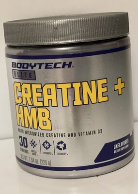 Creatine +HMB front packaging
