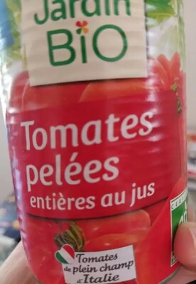 Tomates pelées