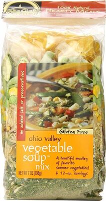 Vegetable Soup Mix front packaging