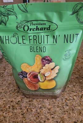 Whole Fruit N Nut blend front packaging