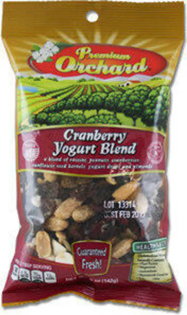 Cranberry Yogurt Blend, A Blend Of Raisins, Peanuts