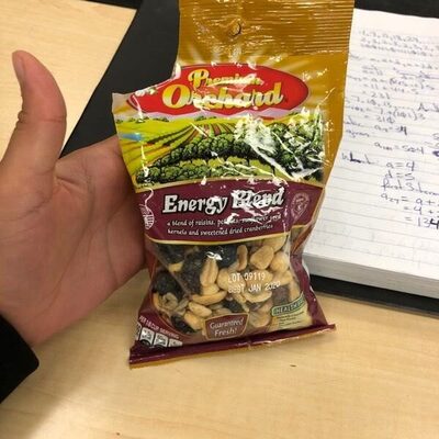 Energy Blend front packaging