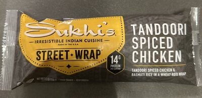 Tandoori Spiced Chicken front packaging