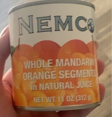 Mandarin Oranges front packaging