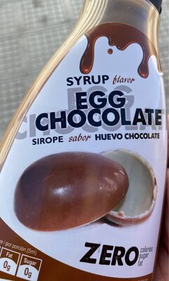 Syrup flavor egg chocolate