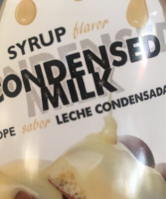 Sirope leche condensada