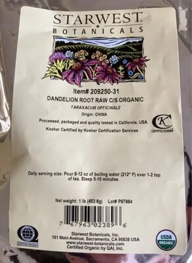 Dandelion Root
