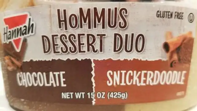 Hommus dessert duo