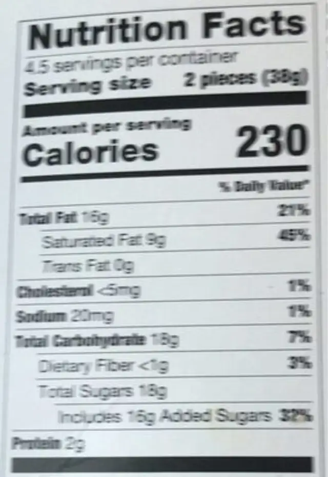 Galerie strawberry nutrition facts table