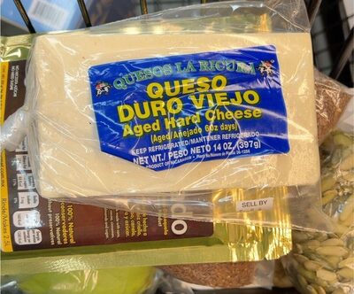 Queso duro viejo