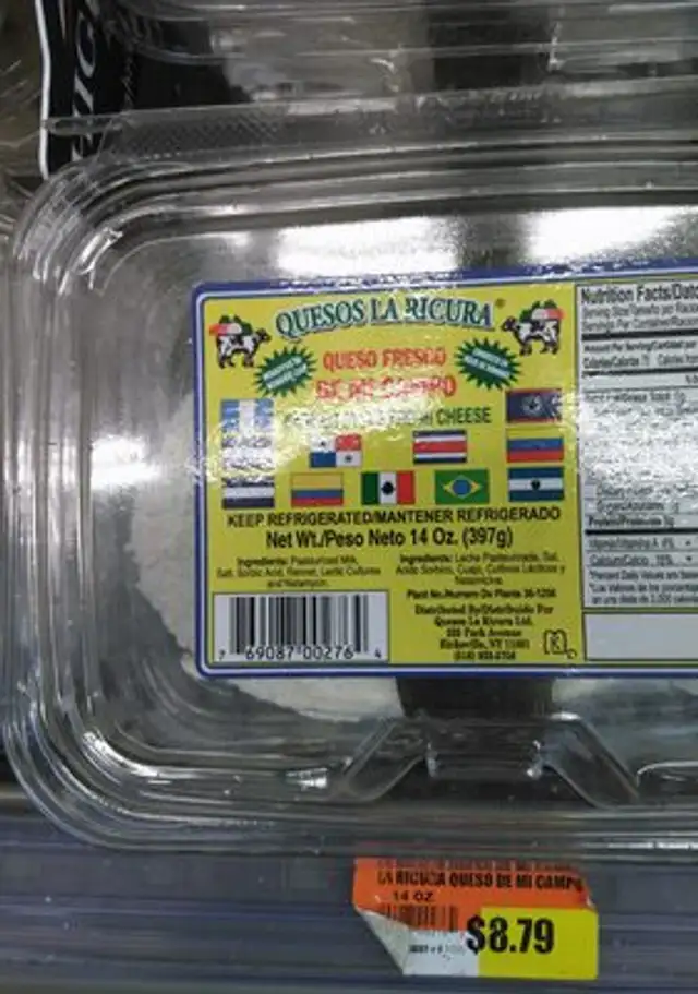 Farmer Style Fresh Cheese front packaging