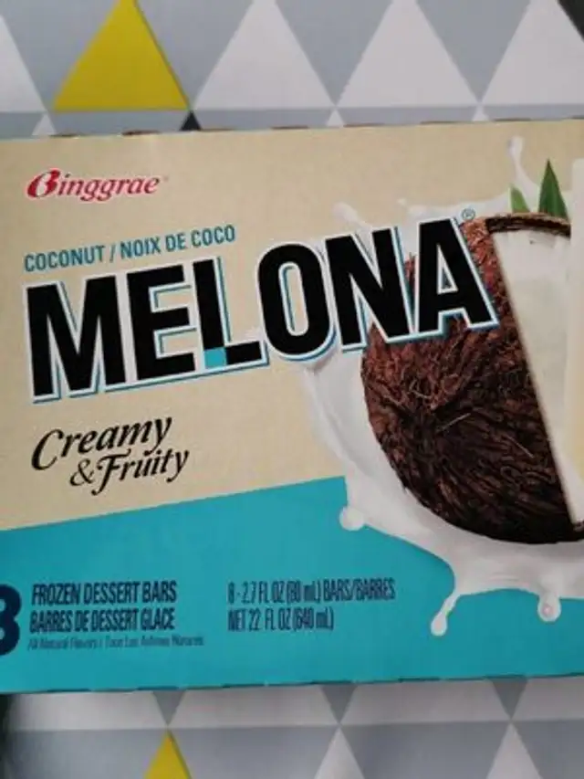 Melona noix de coco dessert glacé