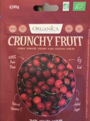 Crunchy Fruit front packaging