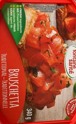 Bruschetta front packaging