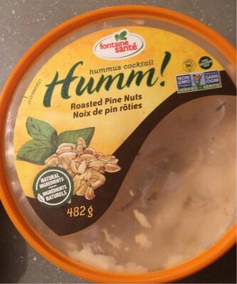 Humm! Hummus Cocktail Roasted Pine Nuts