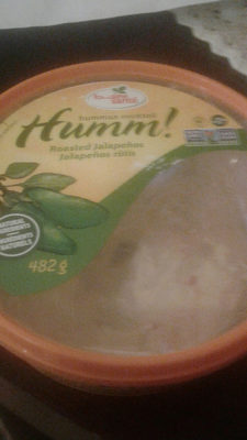 Humm! Hummus Cocktail Roasted Jalapeno front packaging