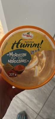 hummus Moroccan spiced front packaging
